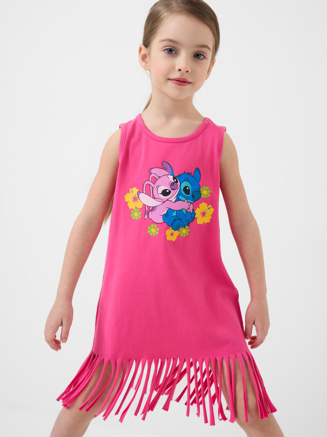 PLAYTODAY Платье 590815 12622465 розовый неоновый 