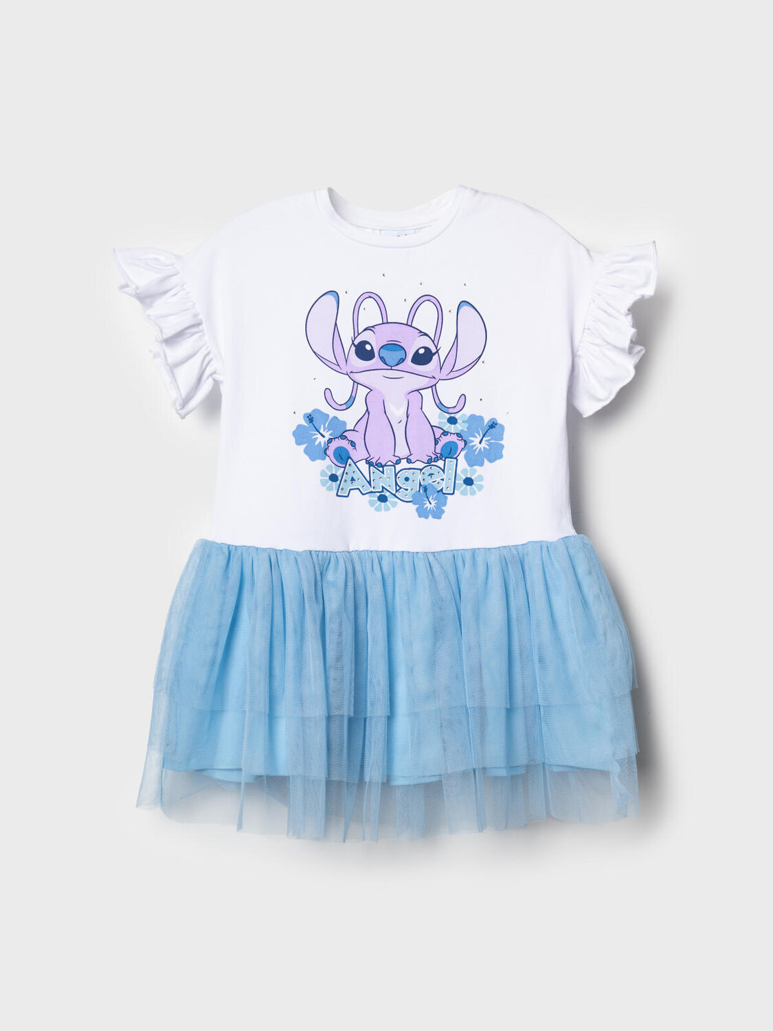 PLAYTODAY Платье 590817 12622468 белый,голубой