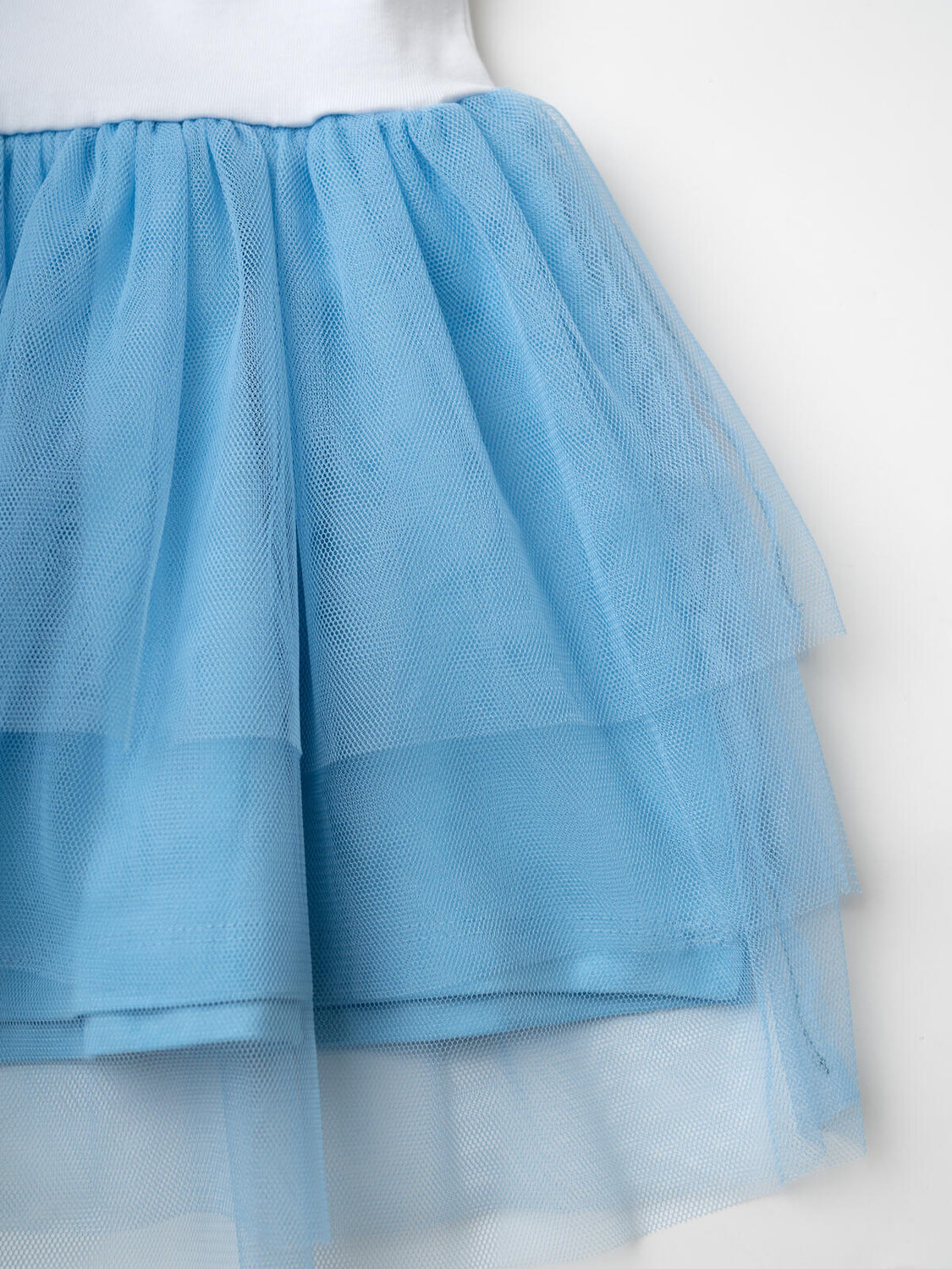 PLAYTODAY Платье 590817 12622468 белый,голубой