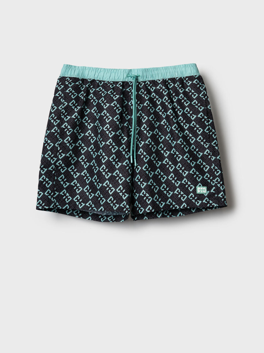 PLAYTODAY Шорты плавательные 590823 12656166 светло-зеленый,черный