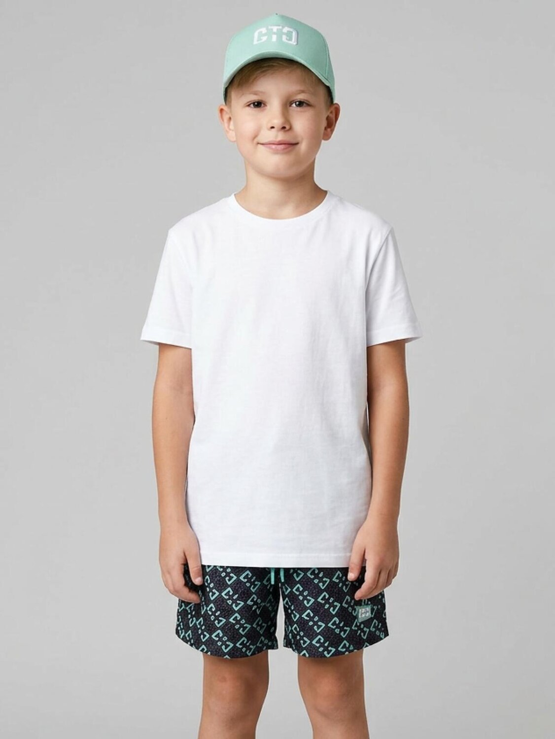 PLAYTODAY Шорты плавательные 590825 12611558 светло-зеленый,черный