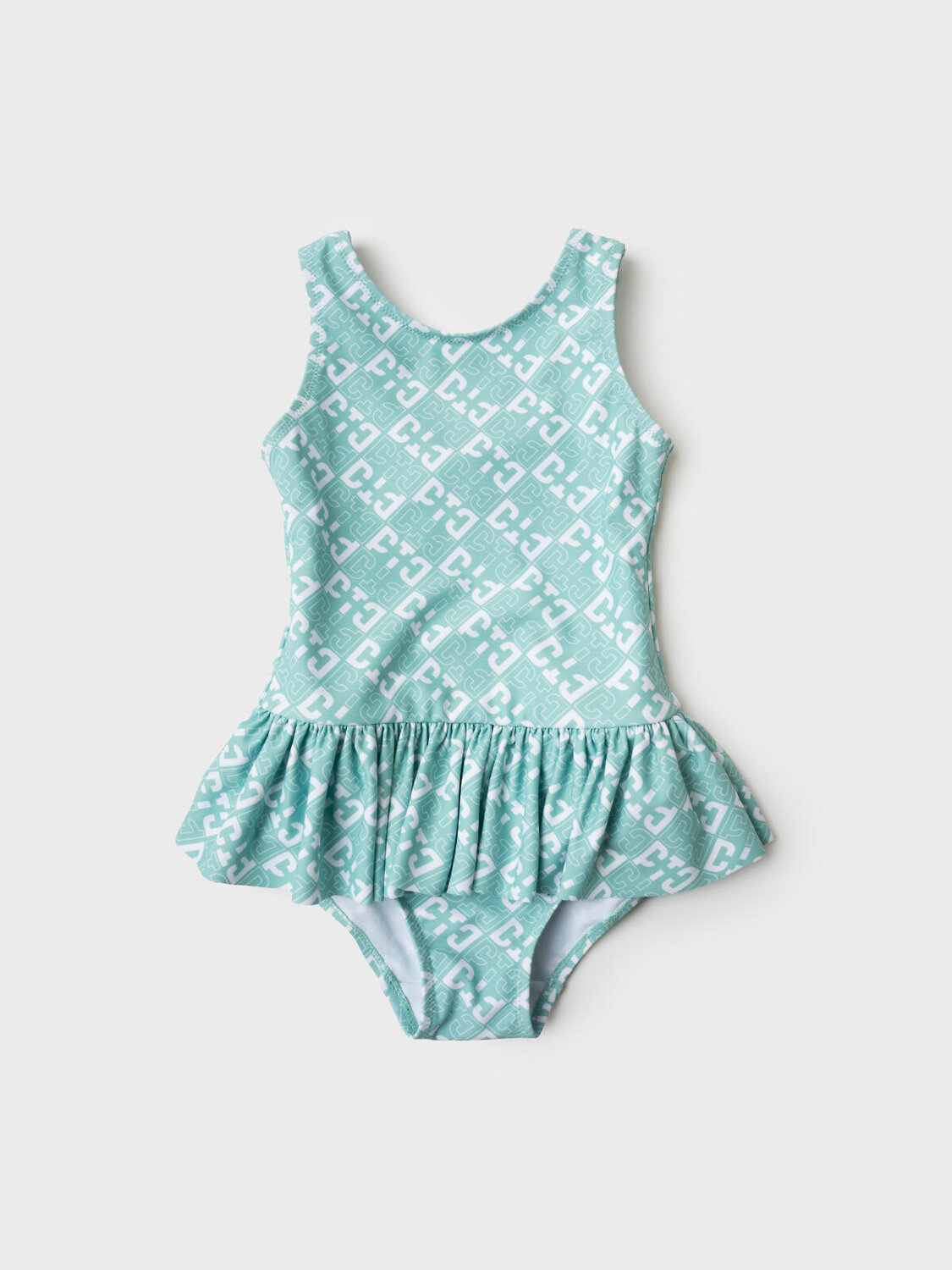 PLAYTODAY Купальник 590830 12622521 белый,светло-зеленый