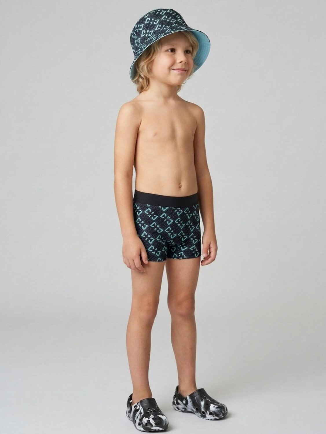 PLAYTODAY Плавки 590832 12612080 черный,светло-зеленый,черный