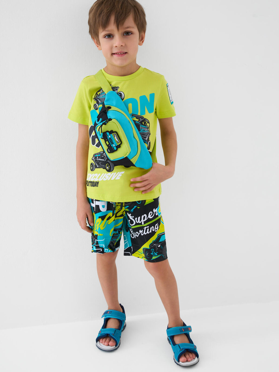 PLAYTODAY Сумка 590851 12612818 синий,зеленый,черный