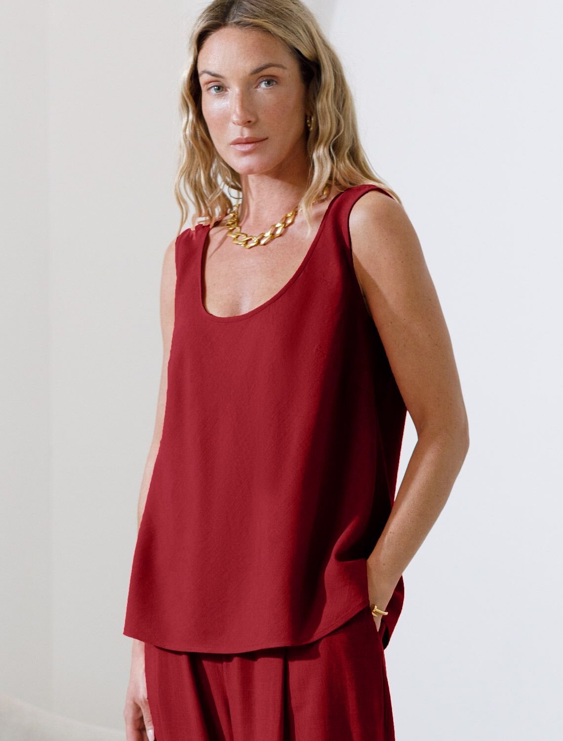 VILATTE Топ 590873 D23.076 гранатовый