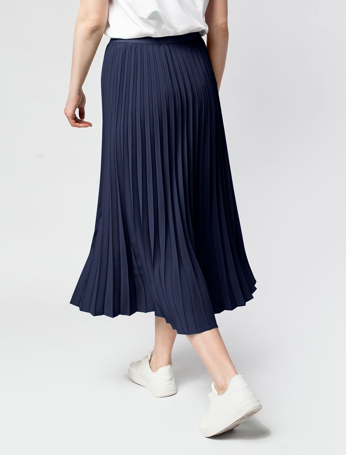 VILATTE Юбка 590875 D26.448 темно-синий