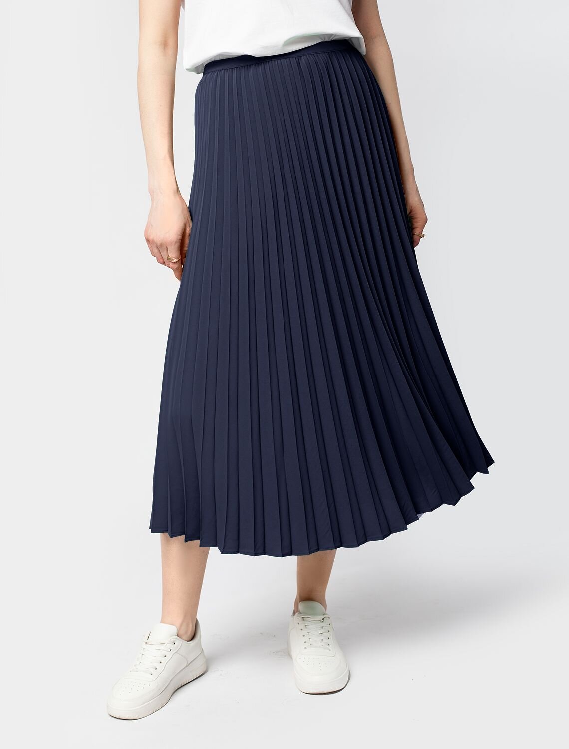 VILATTE Юбка 590875 D26.448 темно-синий