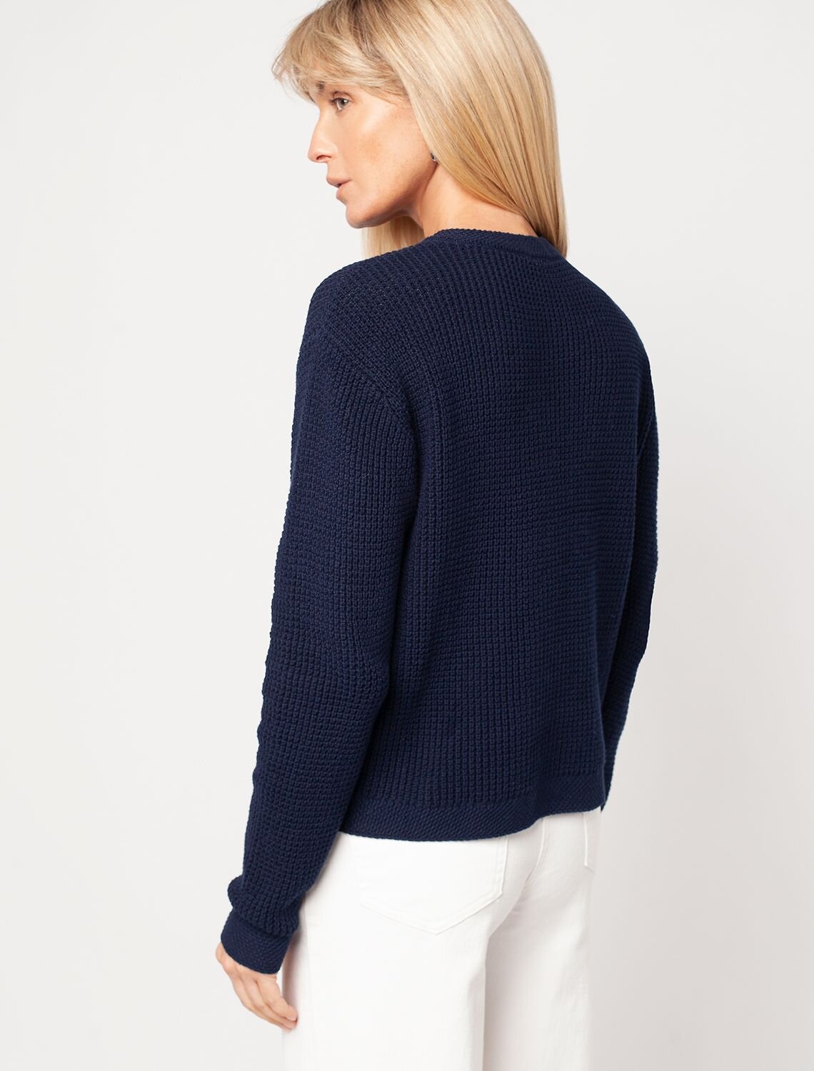 VILATTE Жакет 590876 D31.386 темно-синий