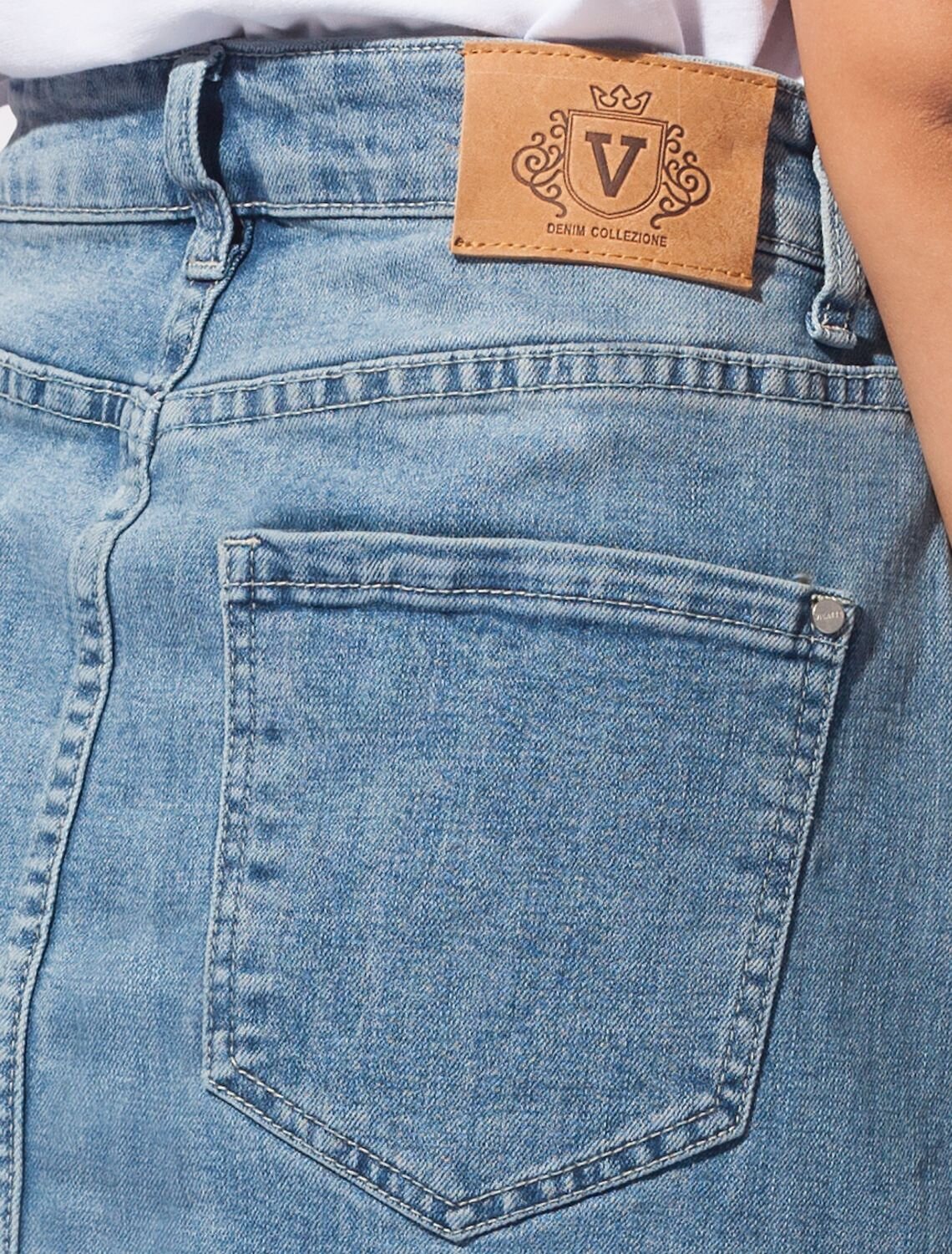 VILATTE Юбка 590882 D56.094 синий