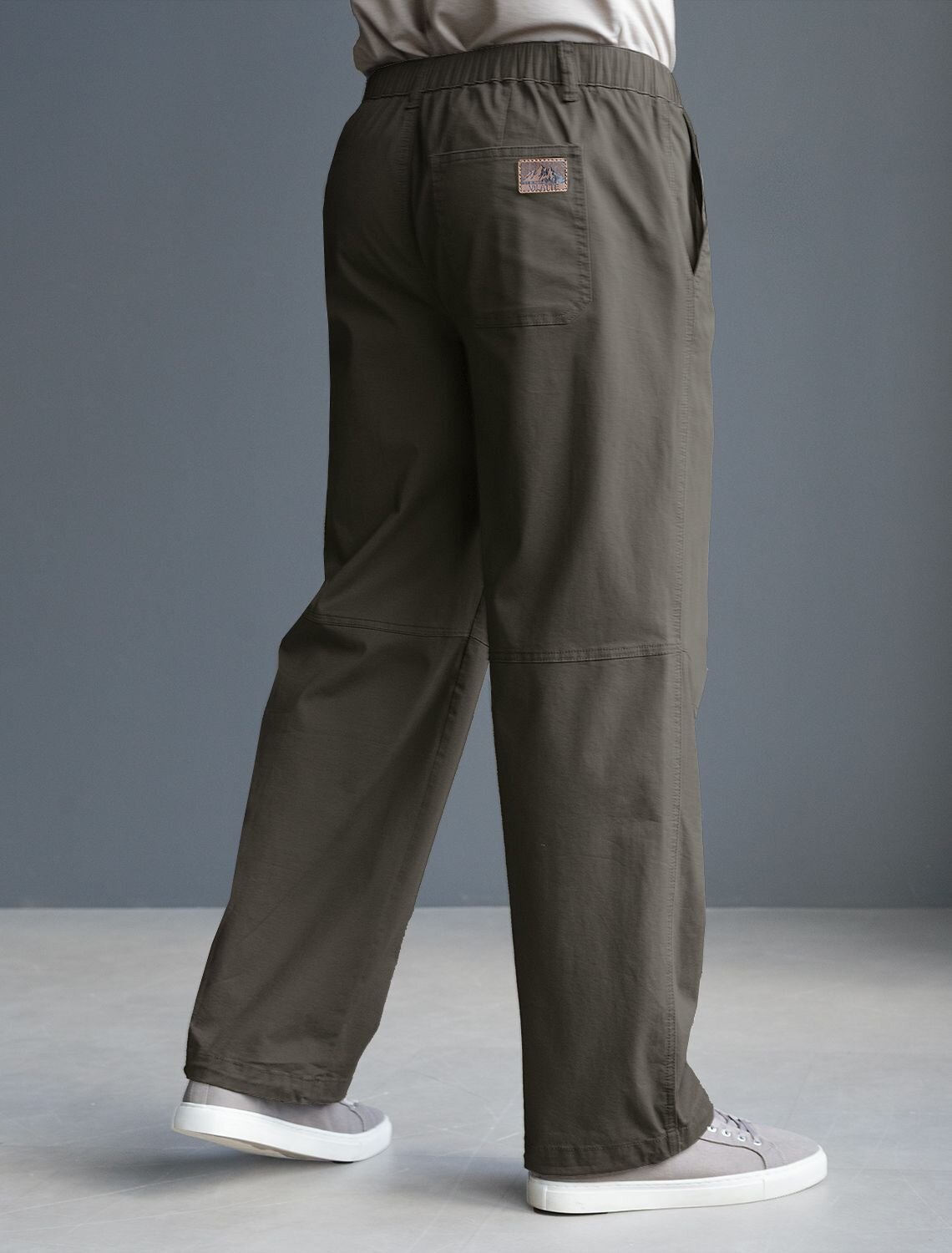 VILATTE Брюки 590886 U24.002 темно-оливковый