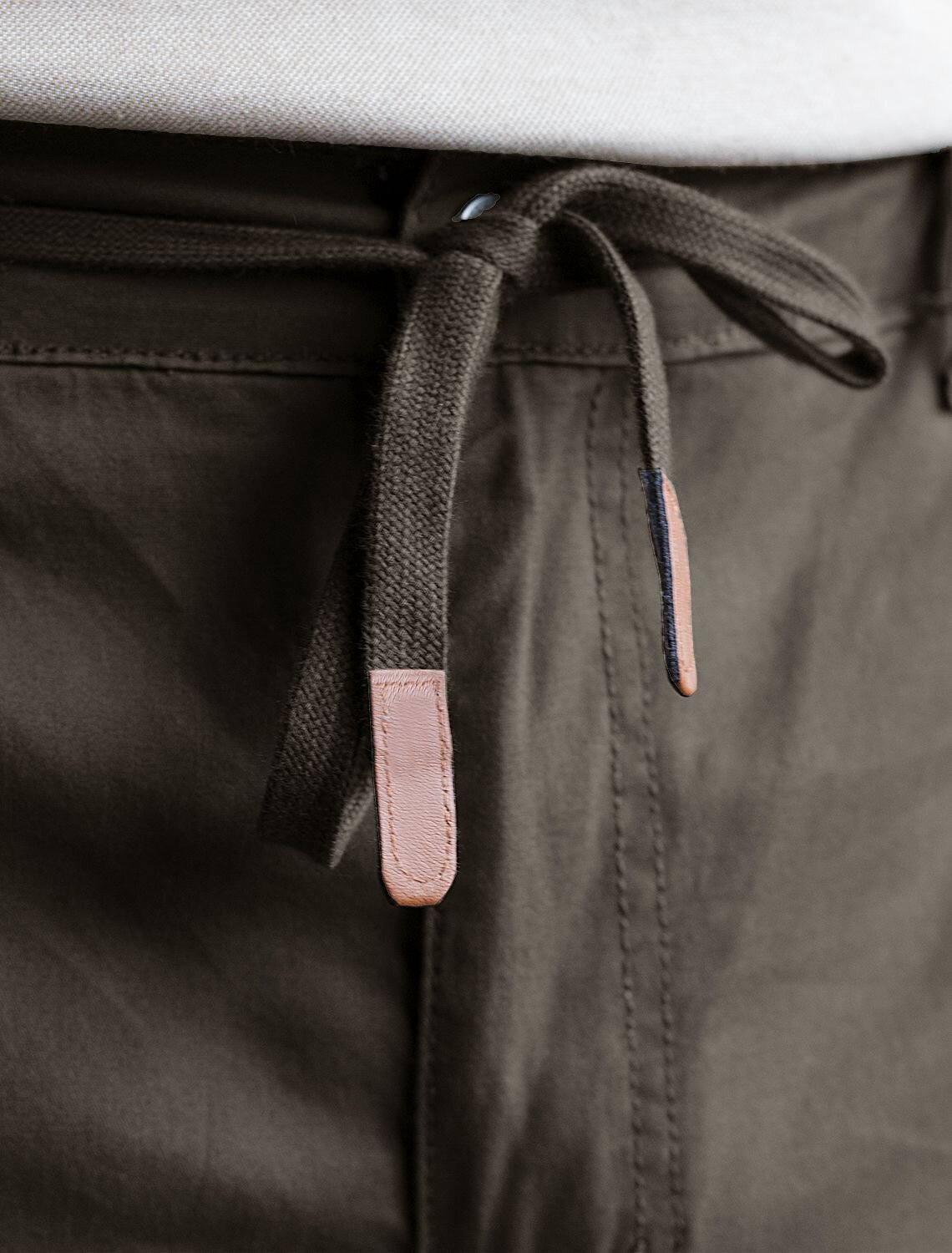 VILATTE Брюки 590886 U24.002 темно-оливковый