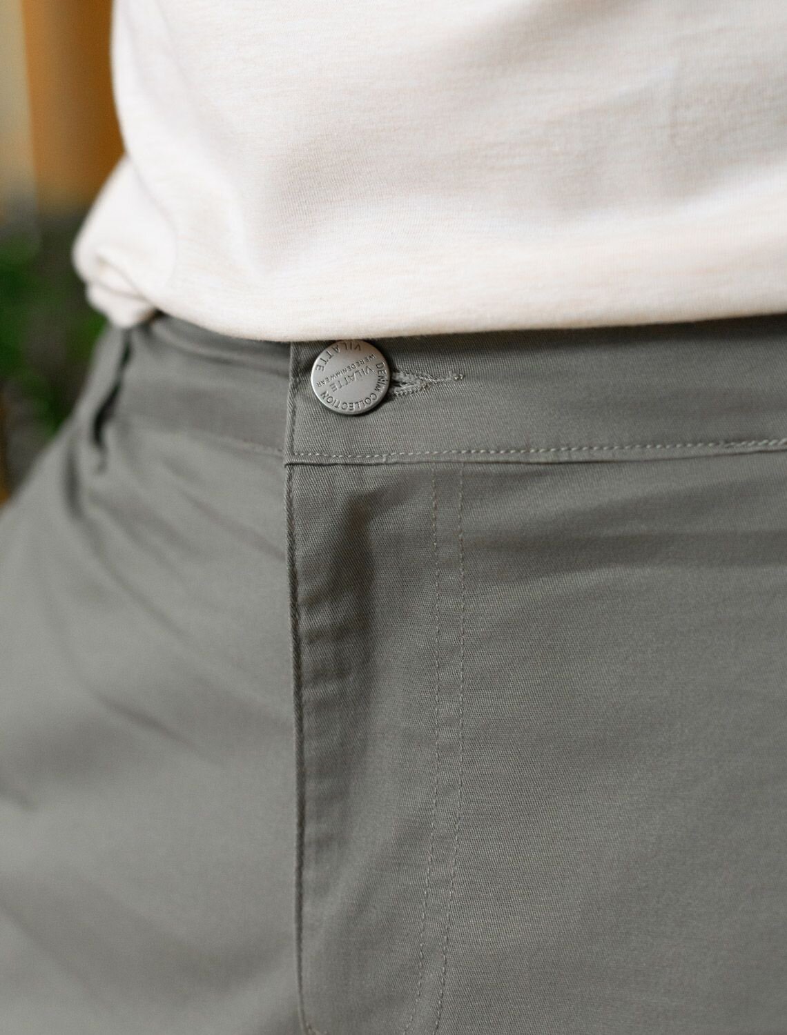 VILATTE Шорты 590887 U28.002 оливковый