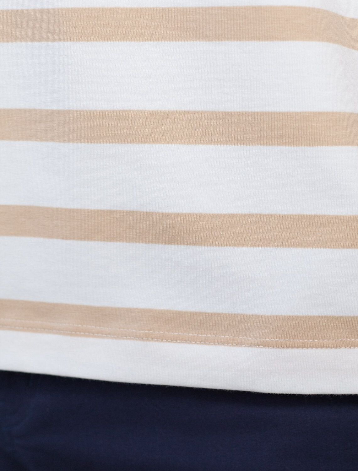 VILATTE Футболка 590889 U49.024 белый-бежевый