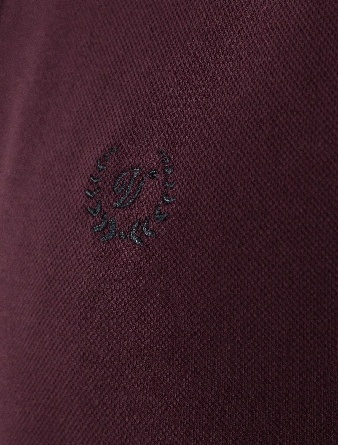 VILATTE Футболка 590891 U49.057 бургунди