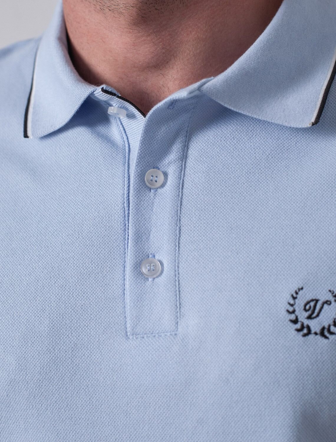 VILATTE Футболка 590892 U49.057 голубой