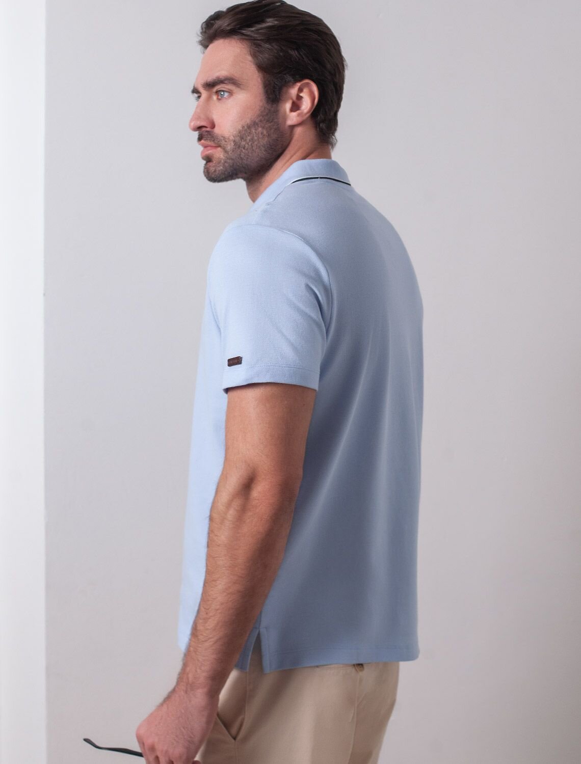 VILATTE Футболка 590892 U49.057 голубой