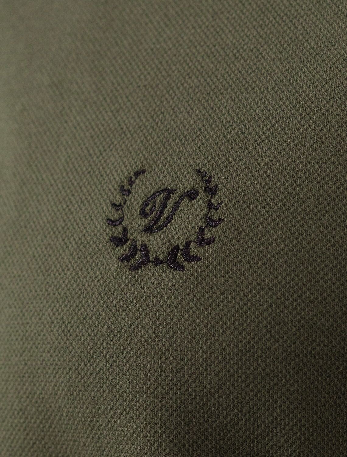 VILATTE Футболка 590893 U49.057 т.оливковый