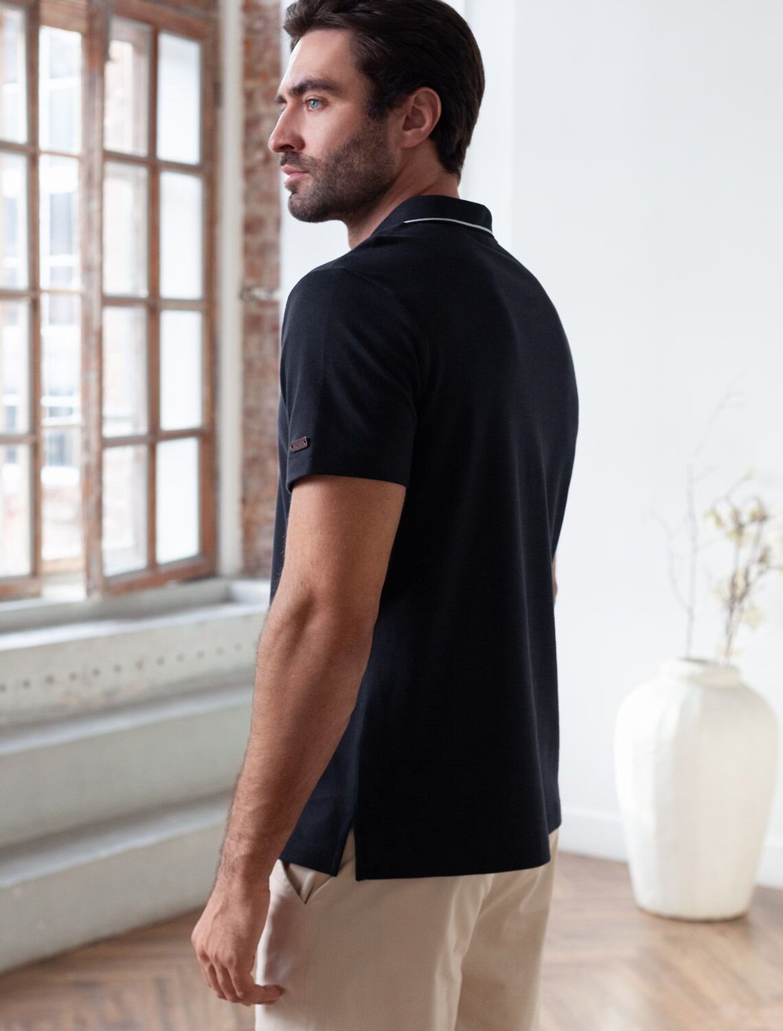 VILATTE Футболка 590895 U49.057 т.синий