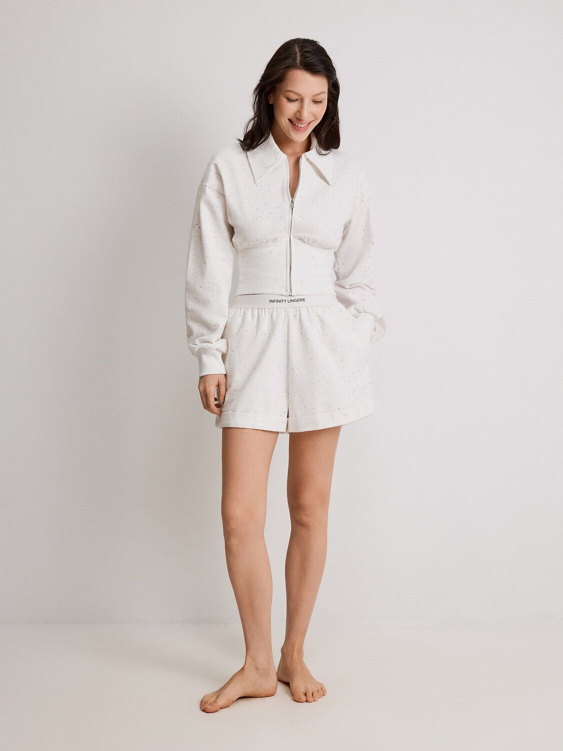 Infinity Lingerie Шорты 590908 31200420088 белый меланж