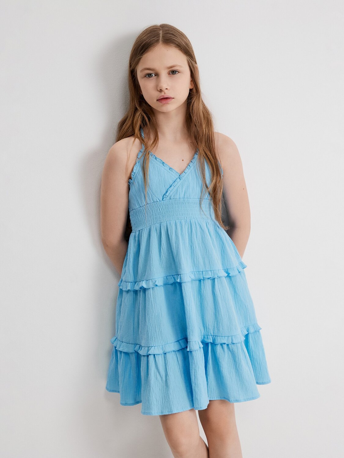 Acoola Платье 590921 20210200786 голубой