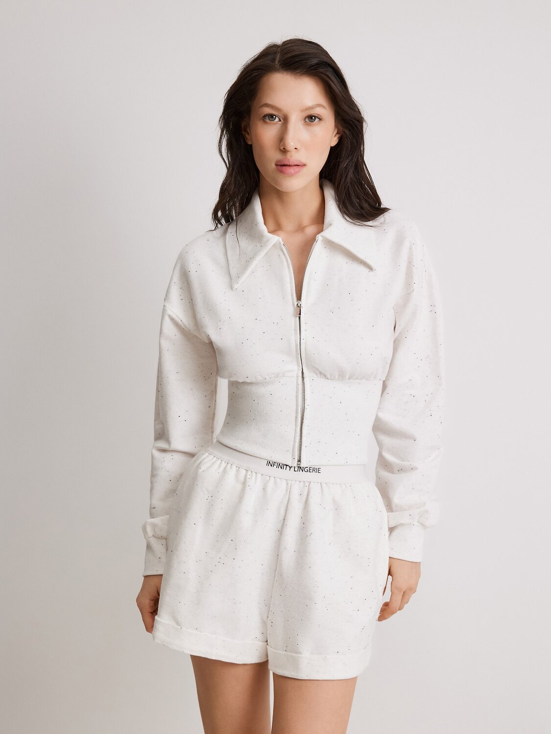 Infinity Lingerie Куртка 590931 31200130004 белый меланж