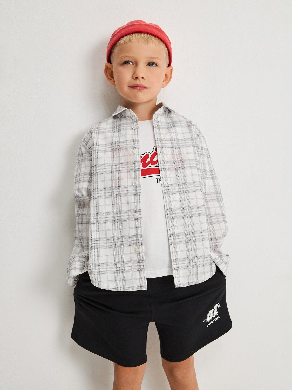 Acoola Сорочка 590933 20130280044 серая клетка