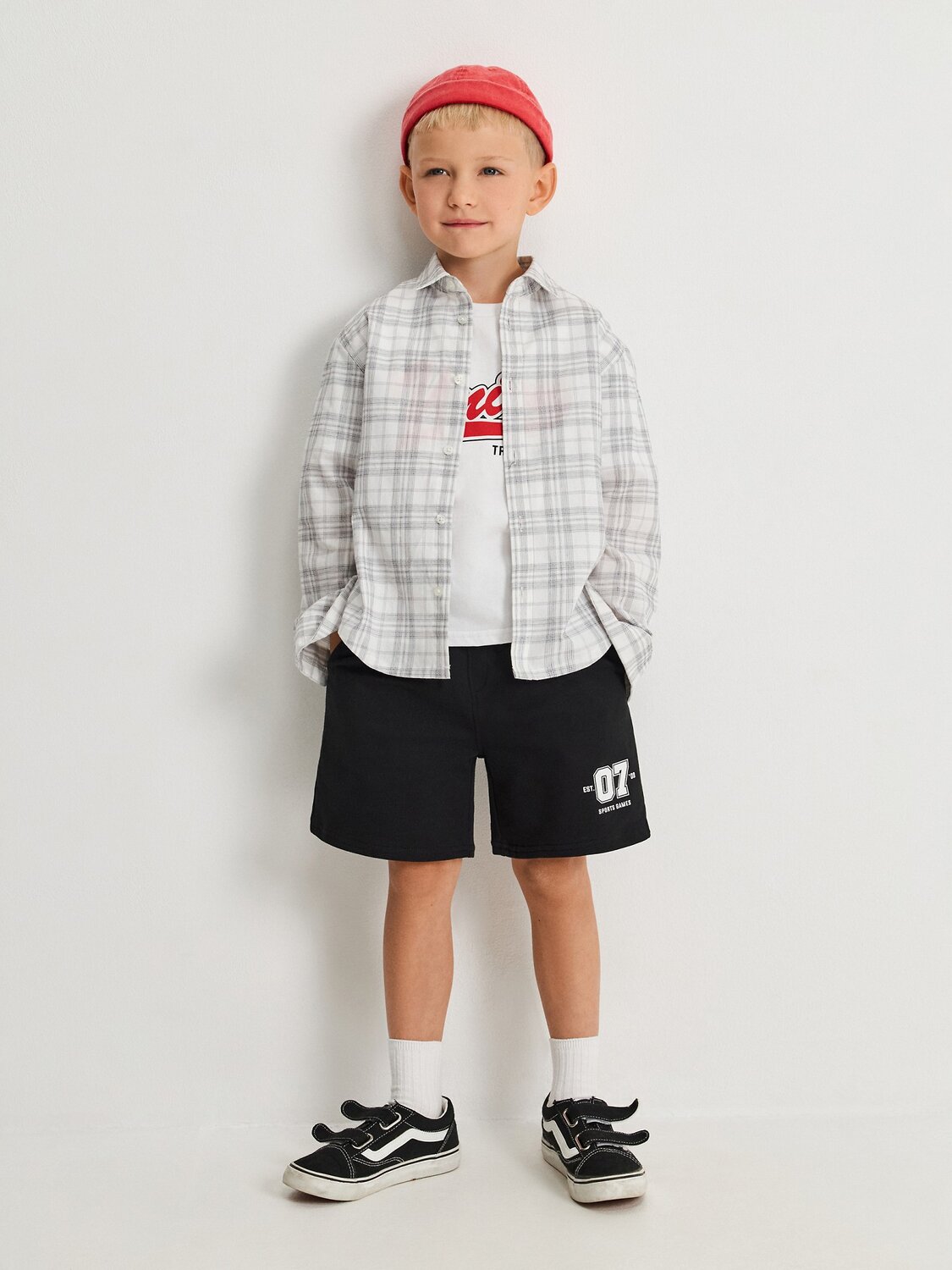 Acoola Сорочка 590933 20130280044 серая клетка