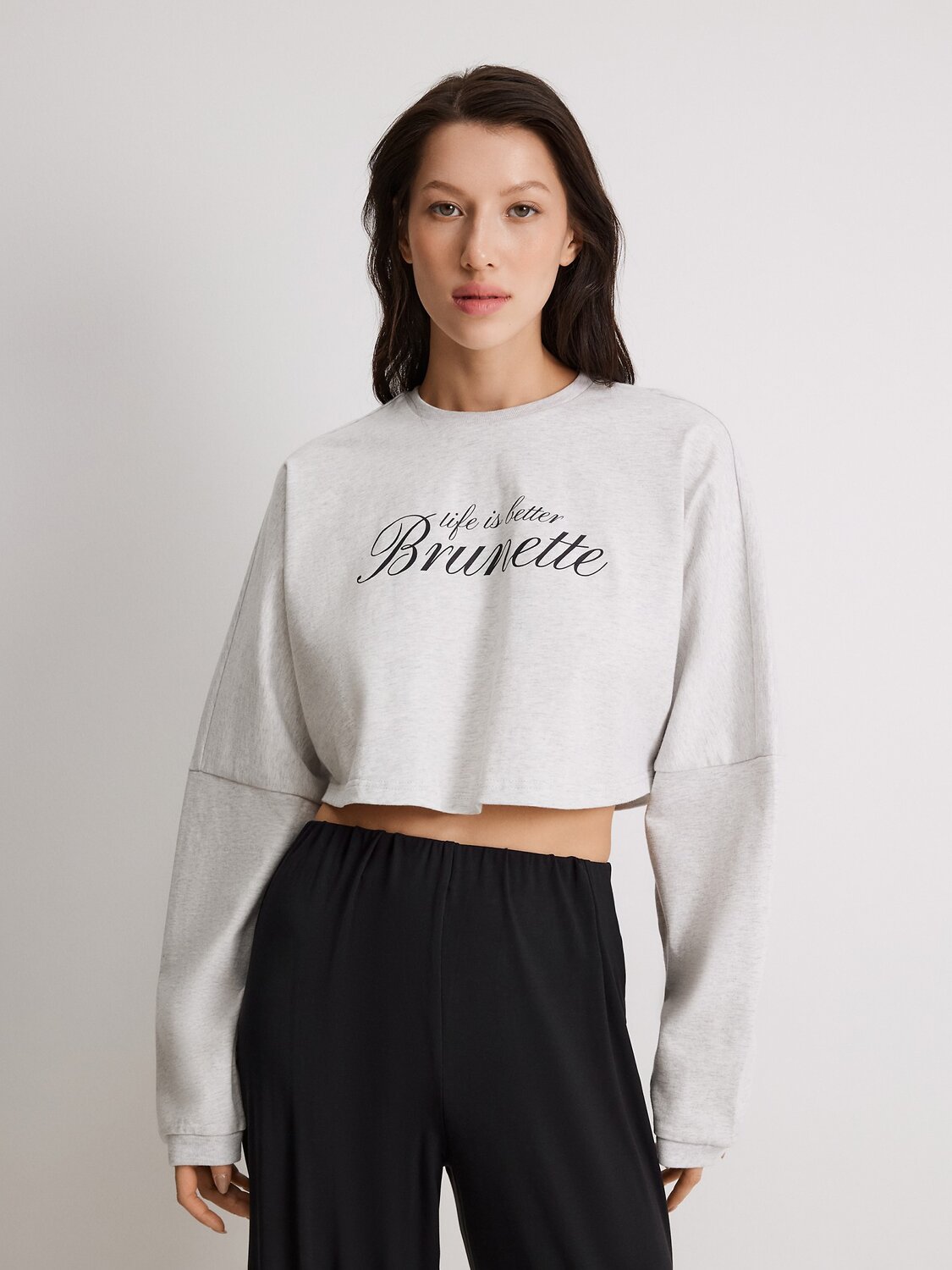 Infinity Lingerie Джемпер 590953 31200310023 белый меланж