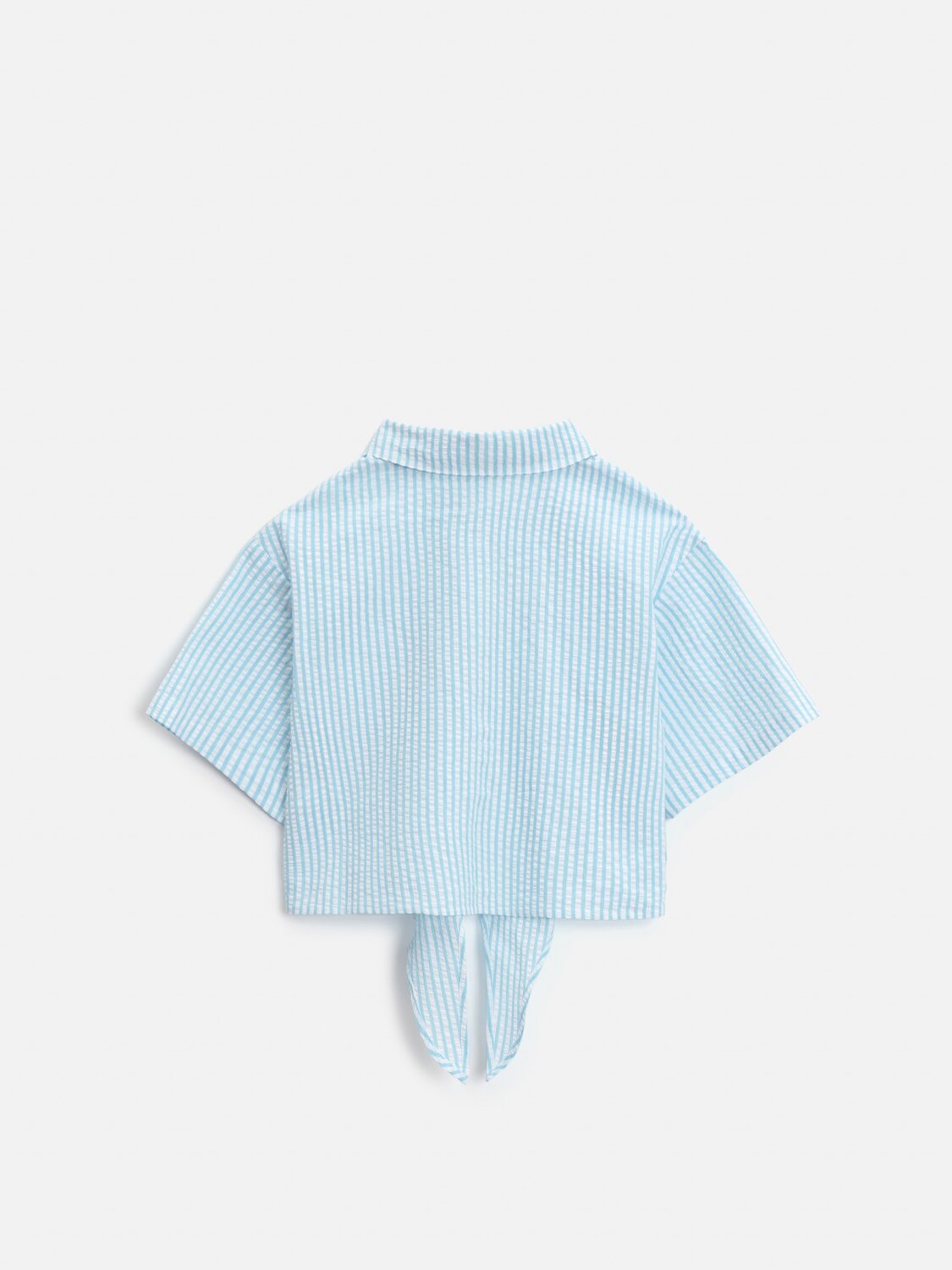 Acoola Блузка 590975 20210270106 голубая полоска