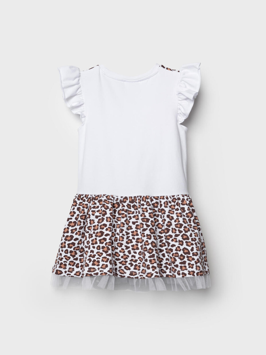 PLAYTODAY Платье 591013 12622457 белый,охра,темно-серый