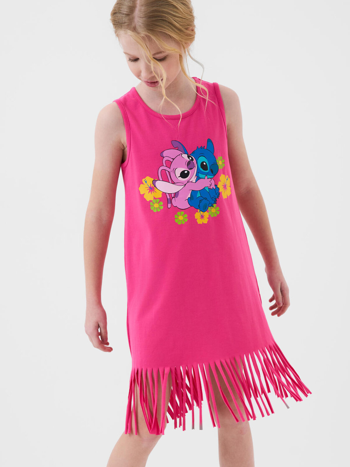 PLAYTODAY Платье 591029 12621683 розовый неоновый 