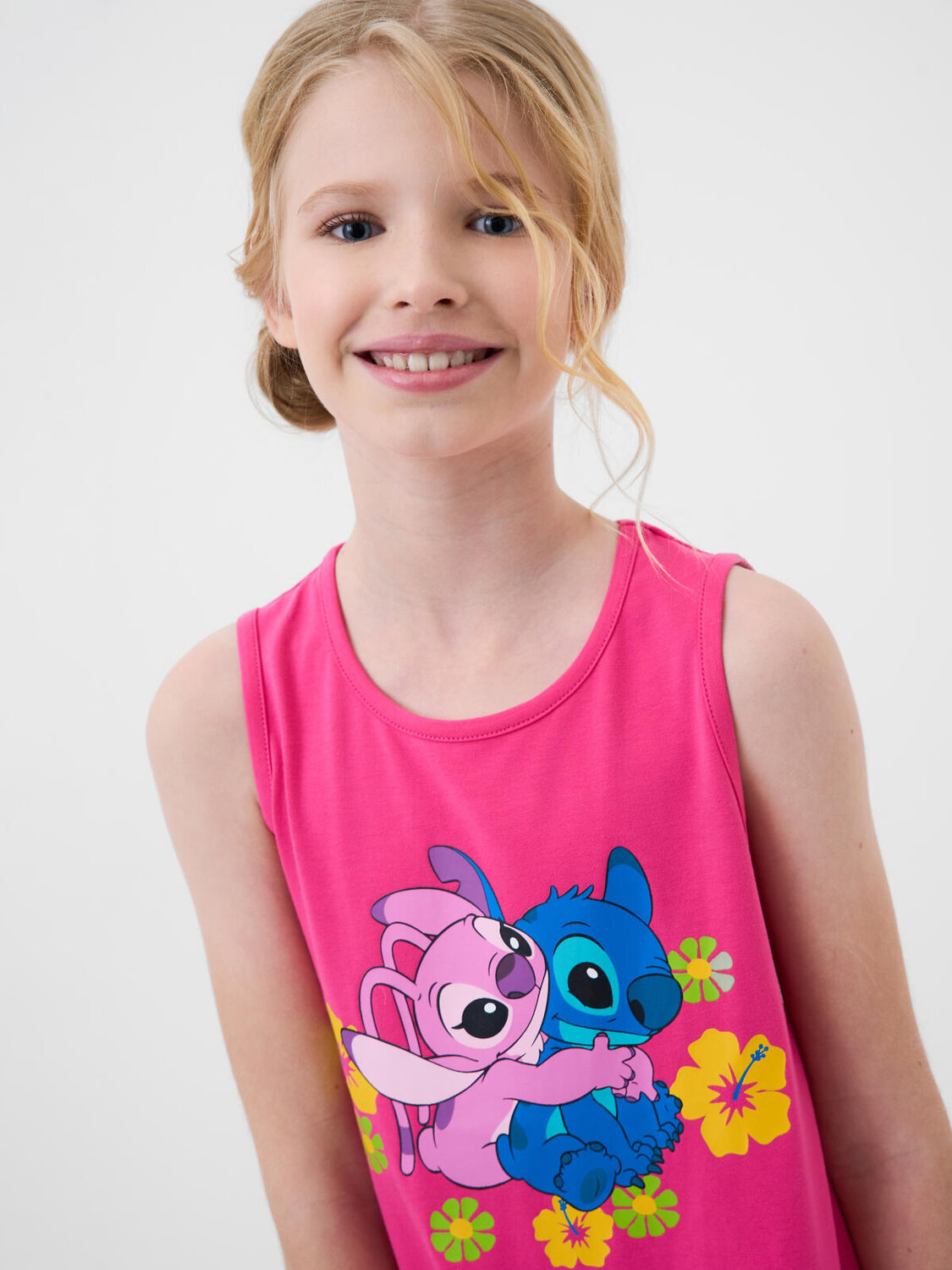 PLAYTODAY Платье 591029 12621683 розовый неоновый 