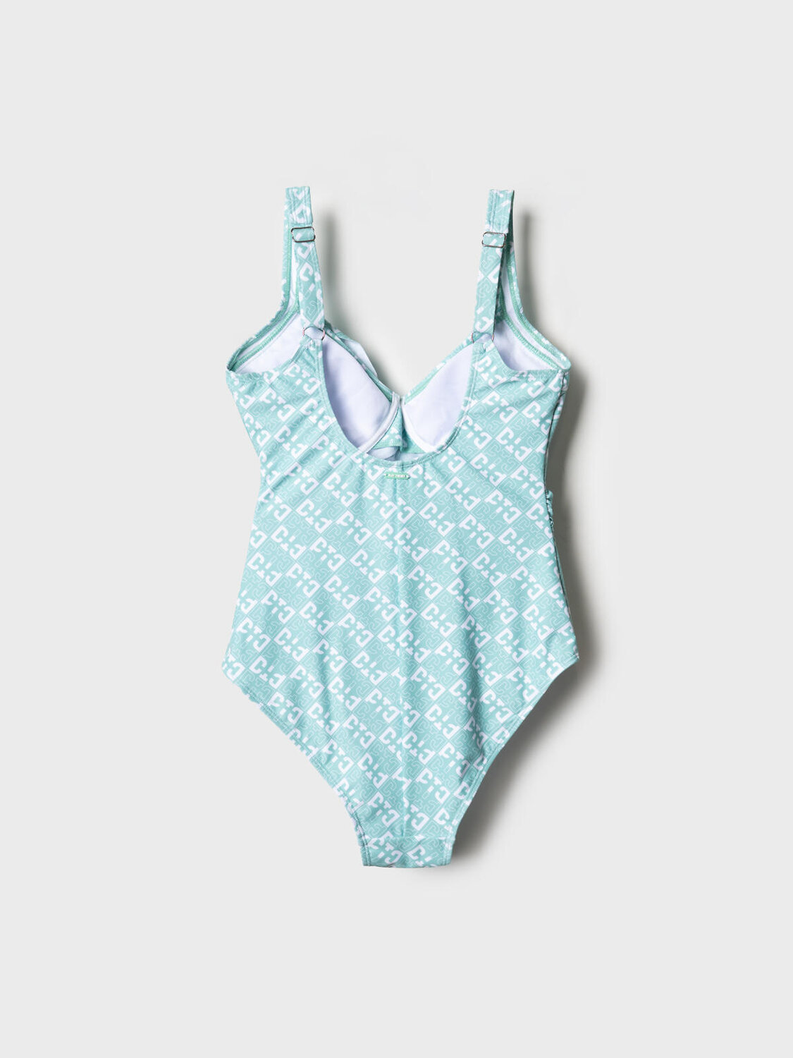 PLAYTODAY Купальник 591040 12666298 белый,светло-зеленый