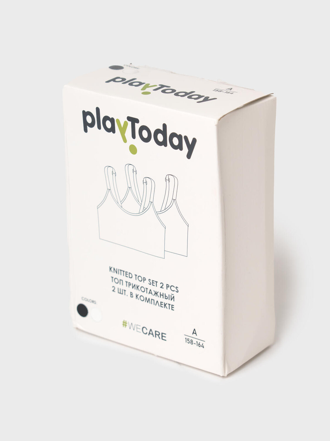 PLAYTODAY Топ 591052 12621270 белый,черный