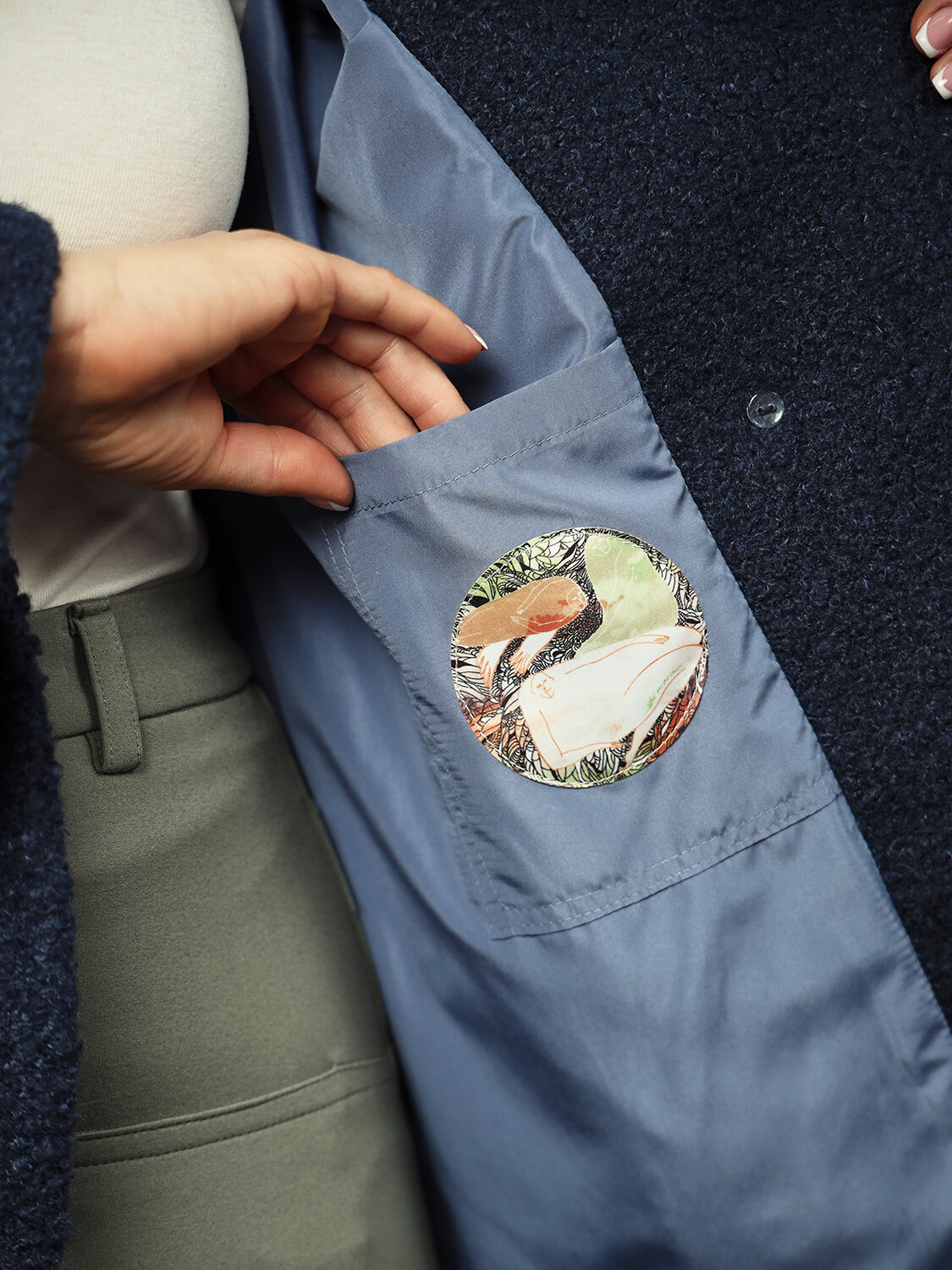 DIMMA Пальто 591086 2671 Синий