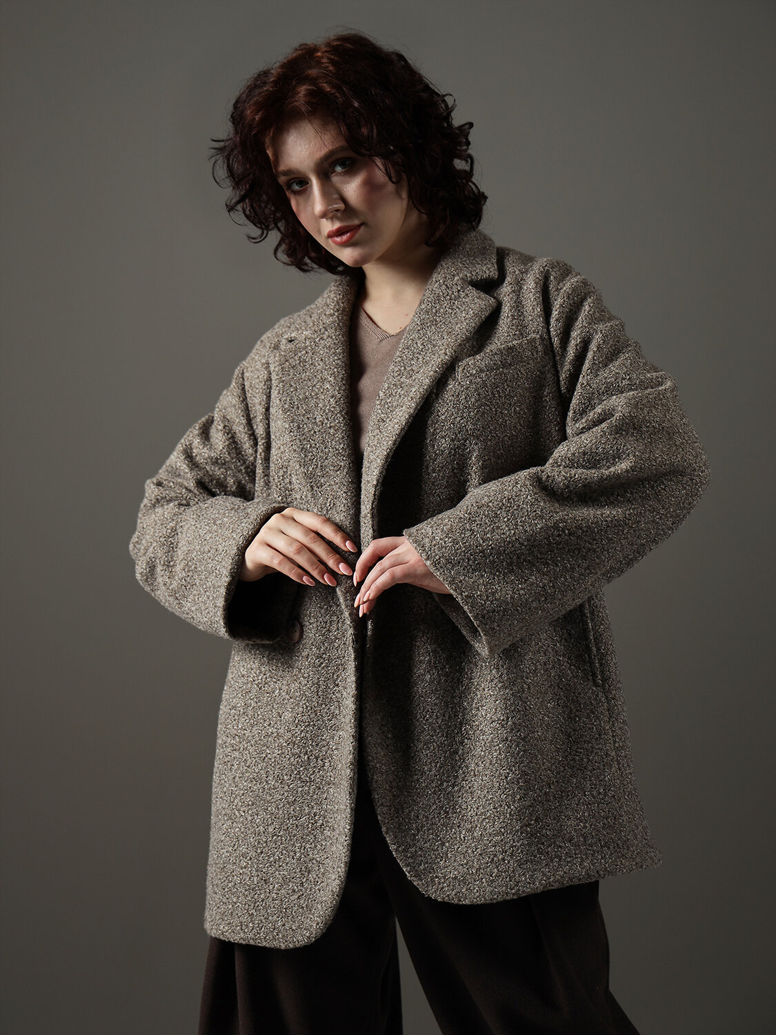 DIMMA Пальто 591087 2671 Коричневый