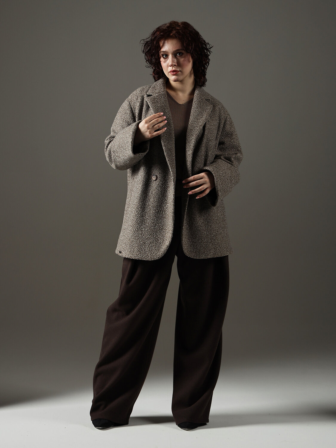 DIMMA Пальто 591087 2671 Коричневый