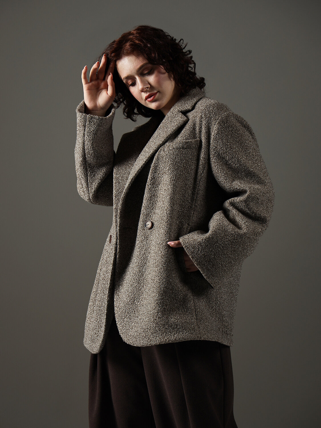 DIMMA Пальто 591087 2671 Коричневый