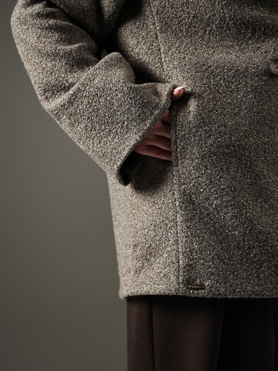 DIMMA Пальто 591087 2671 Коричневый