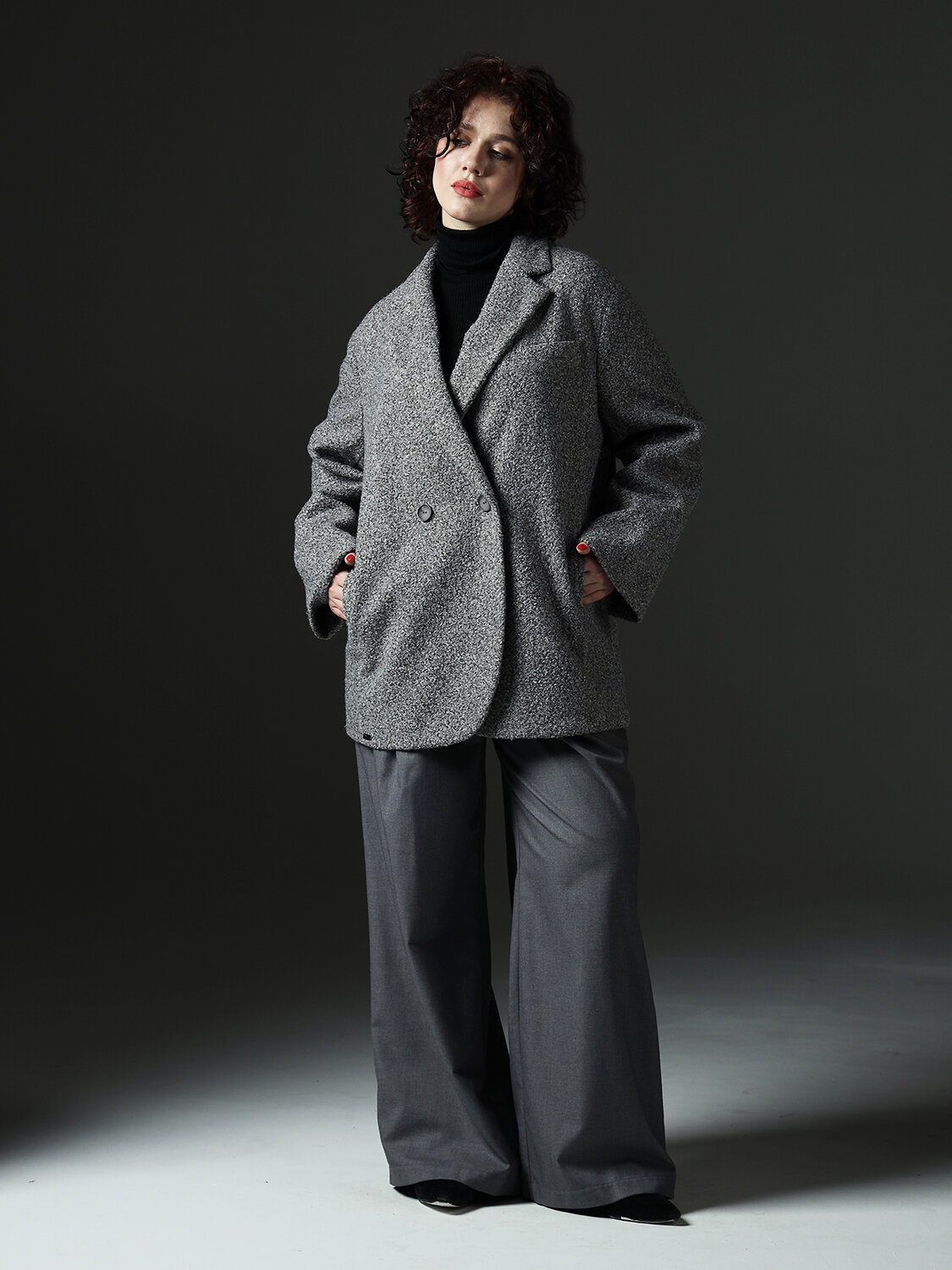 DIMMA Пальто 591088 2671 Серый