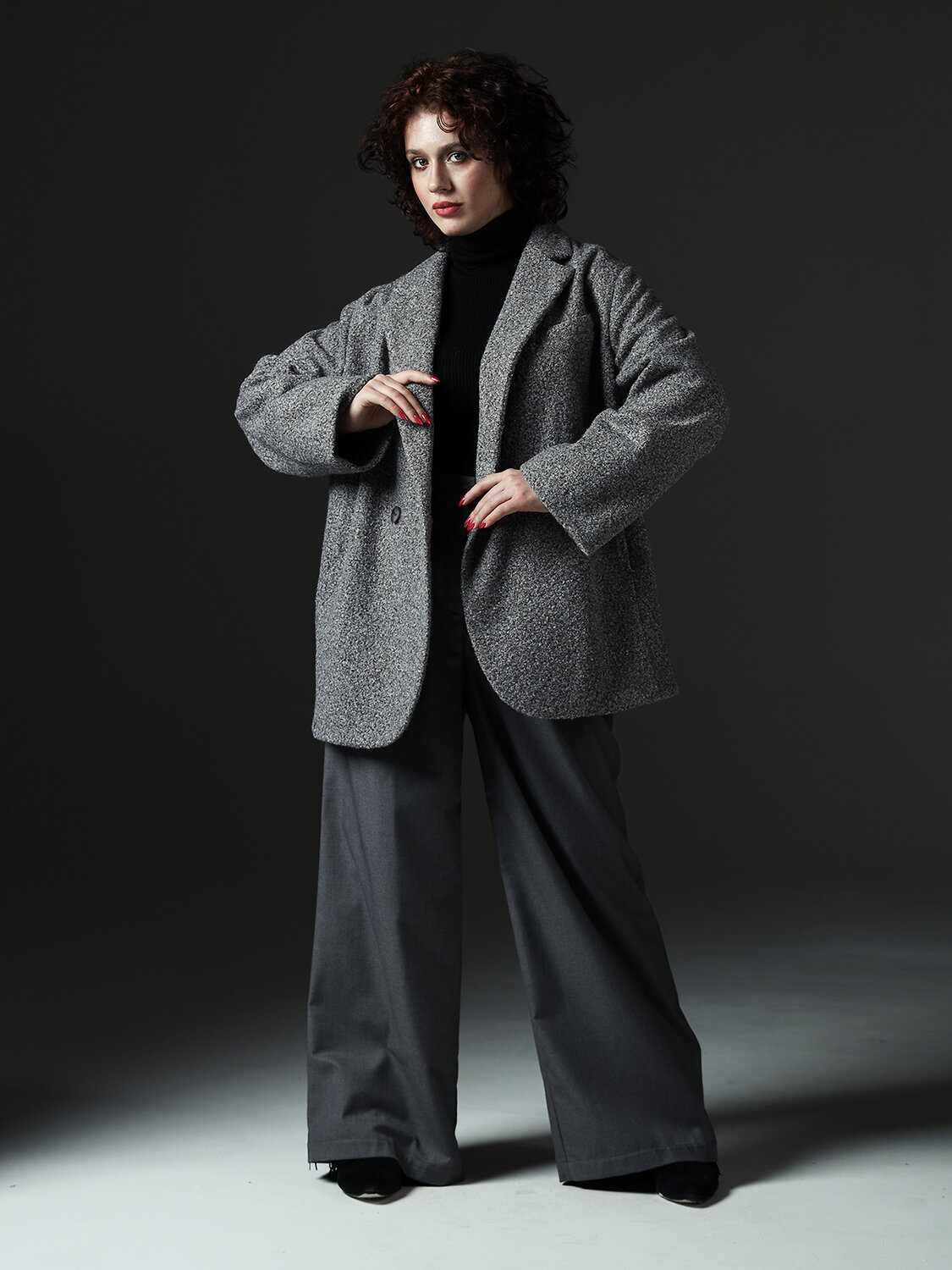 DIMMA Пальто 591088 2671 Серый