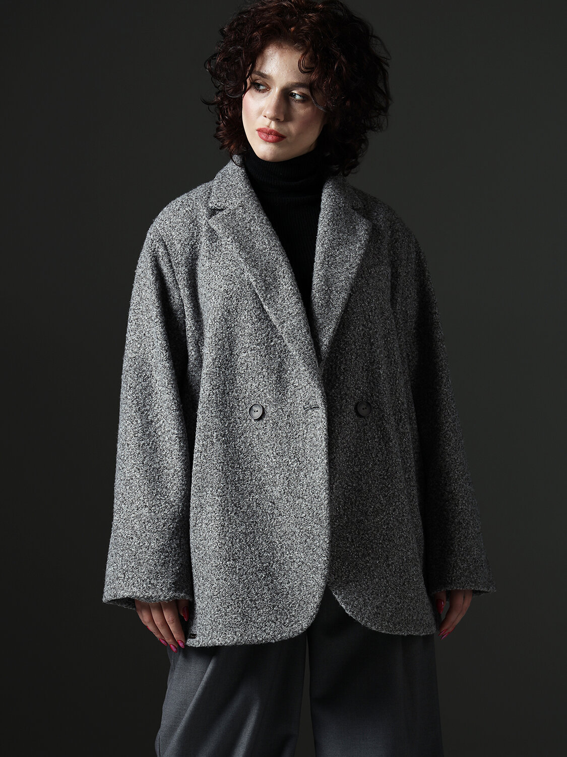 DIMMA Пальто 591088 2671 Серый