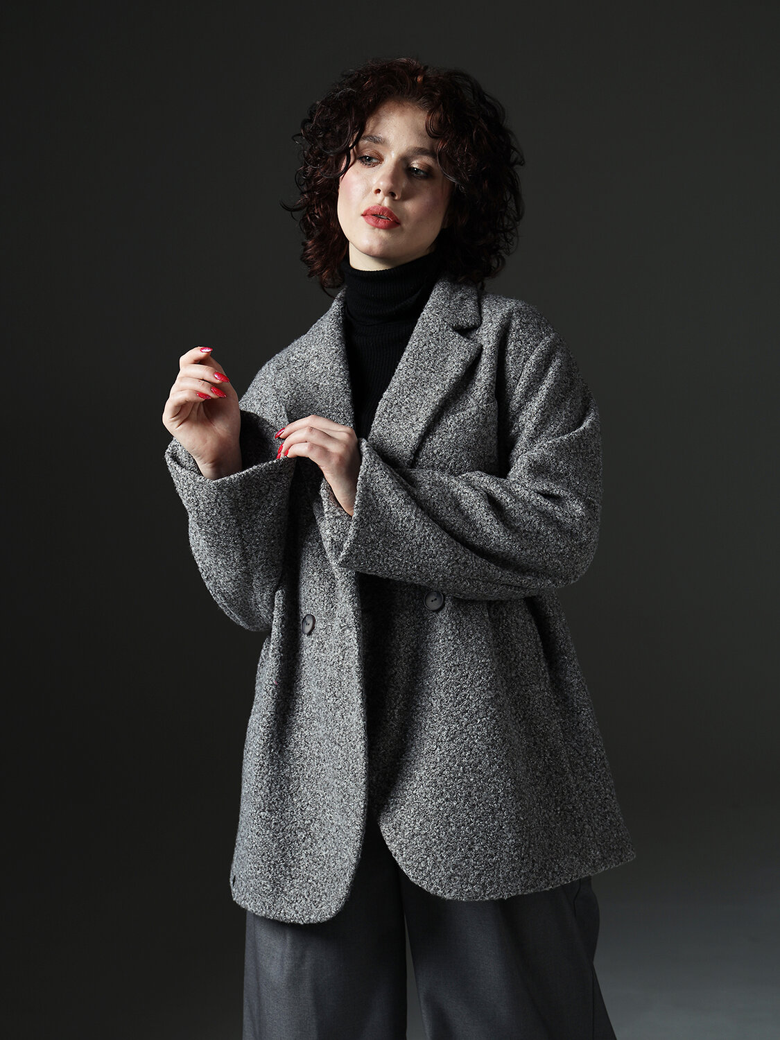 DIMMA Пальто 591088 2671 Серый