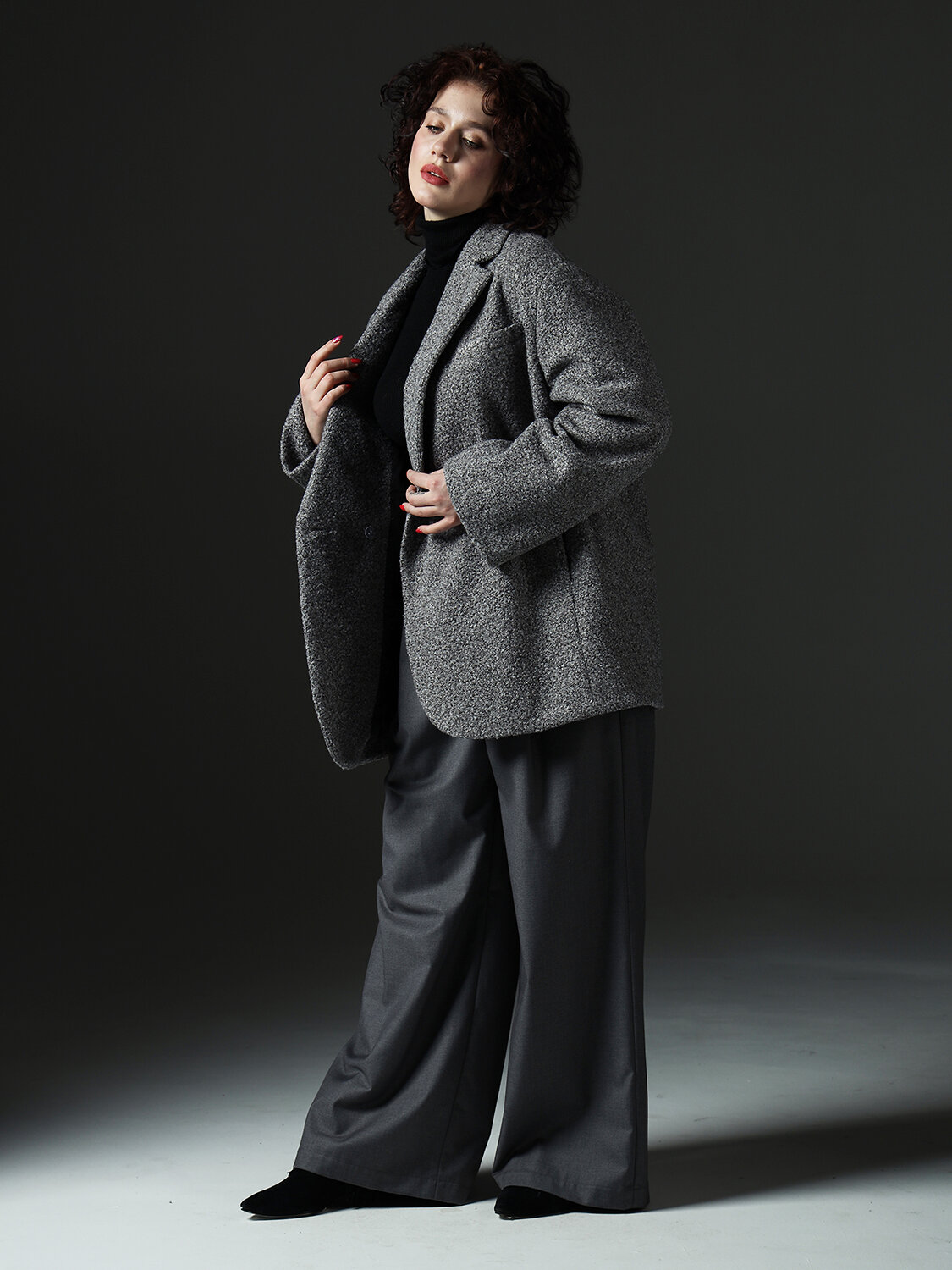 DIMMA Пальто 591088 2671 Серый