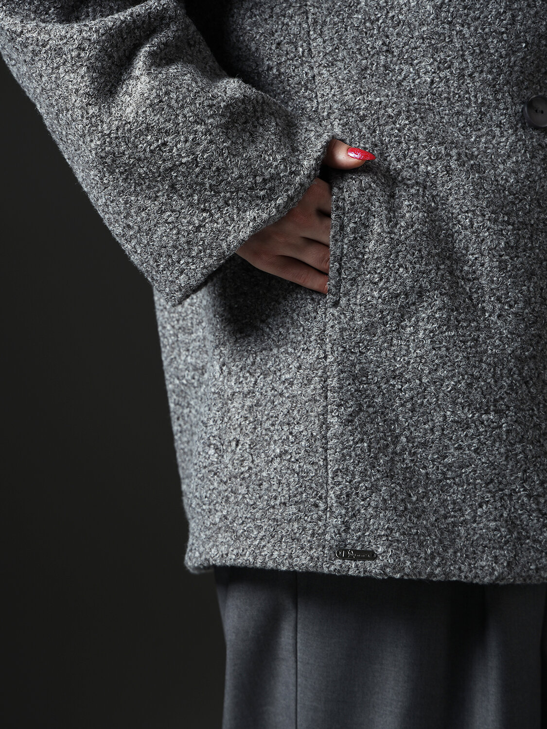 DIMMA Пальто 591088 2671 Серый