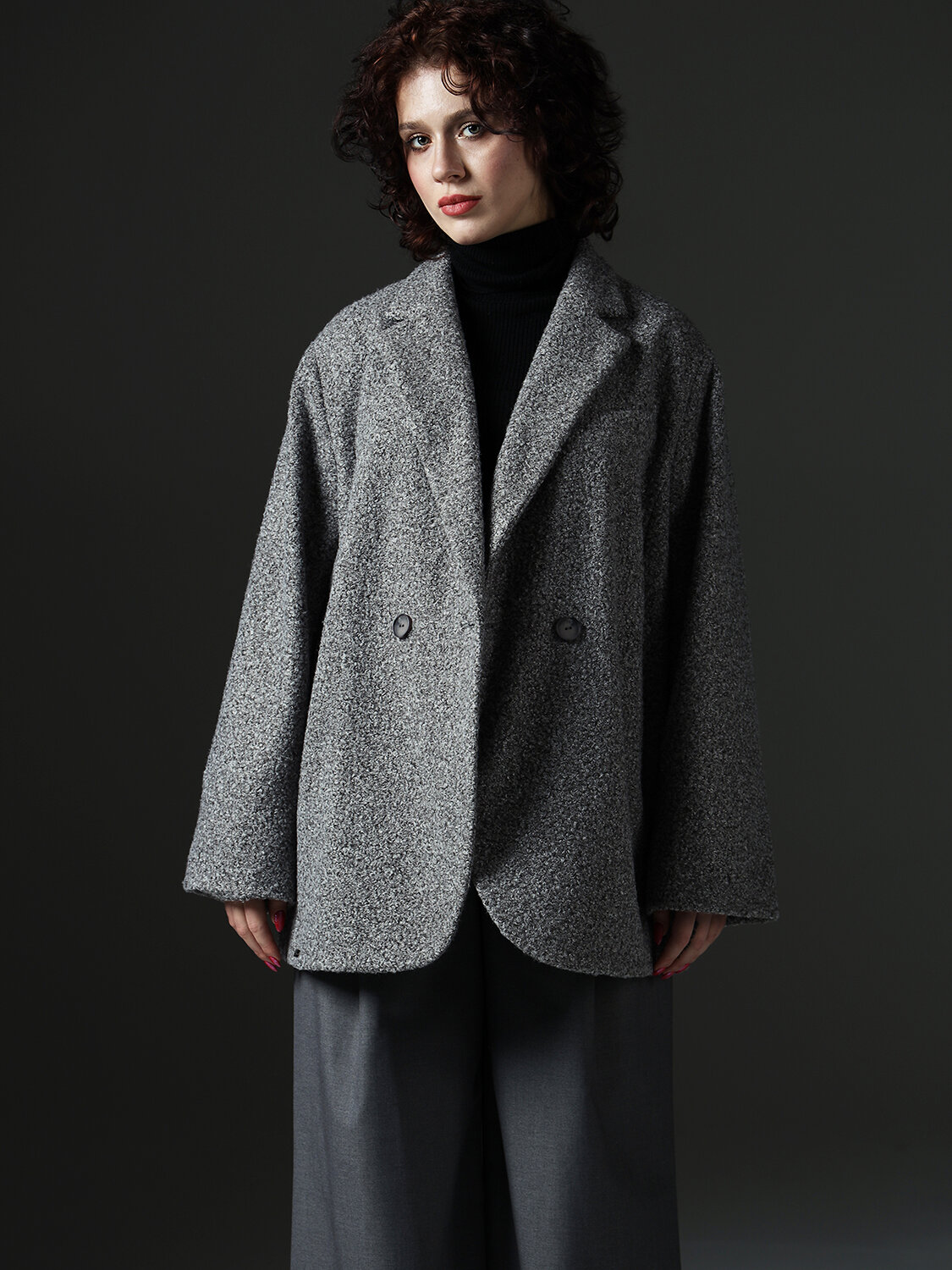 DIMMA Пальто 591088 2671 Серый