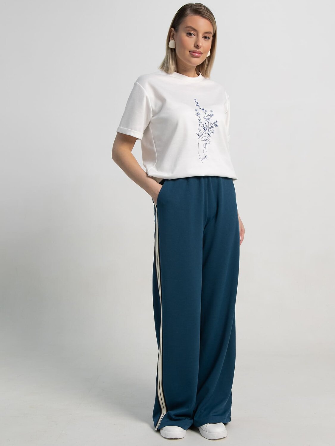 LT Collection Брюки 591106 Б15099-5М Синий