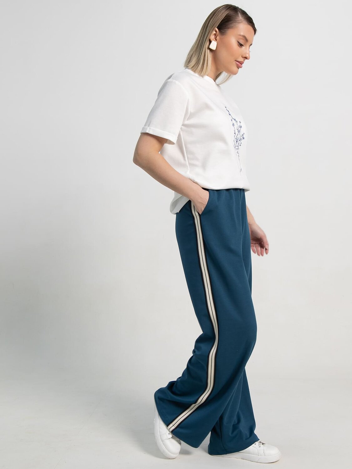 LT Collection Брюки 591106 Б15099-5М Синий