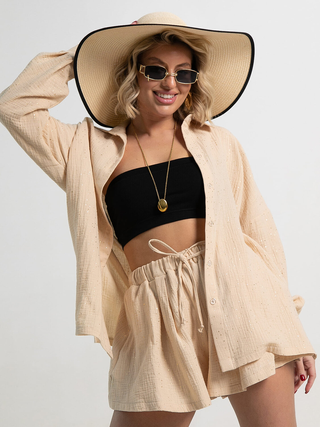 LT Collection Костюм 591111 К15344-1М бежевый