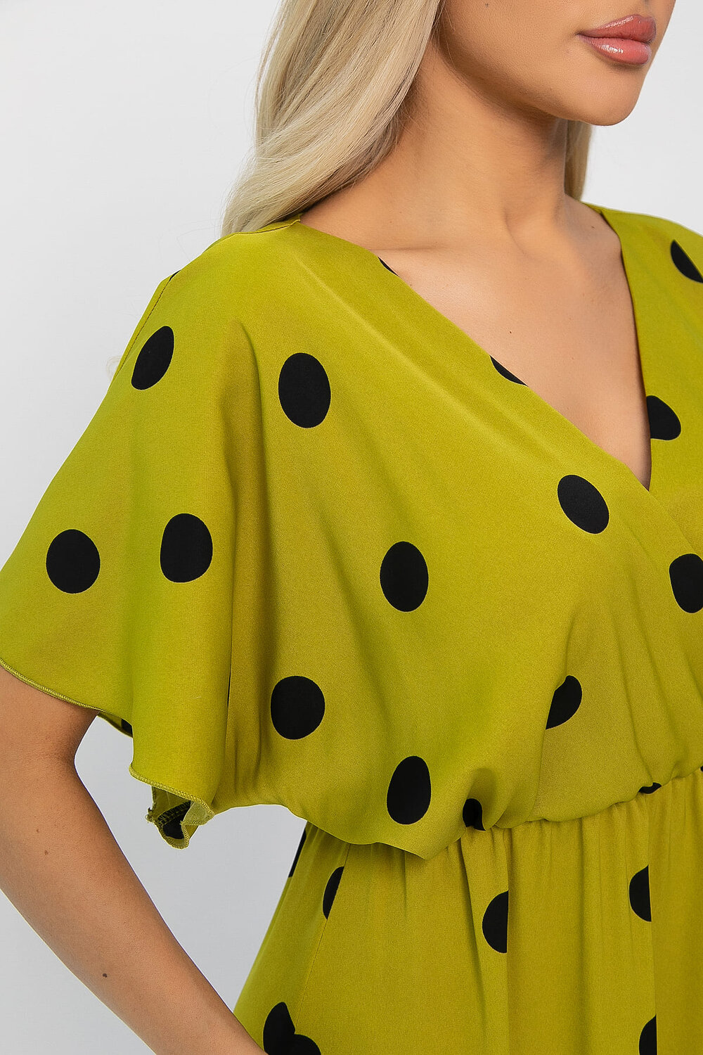 LT Collection Платье 591125 П15468-7М оливковый